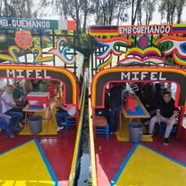 Canal en Xochimilco